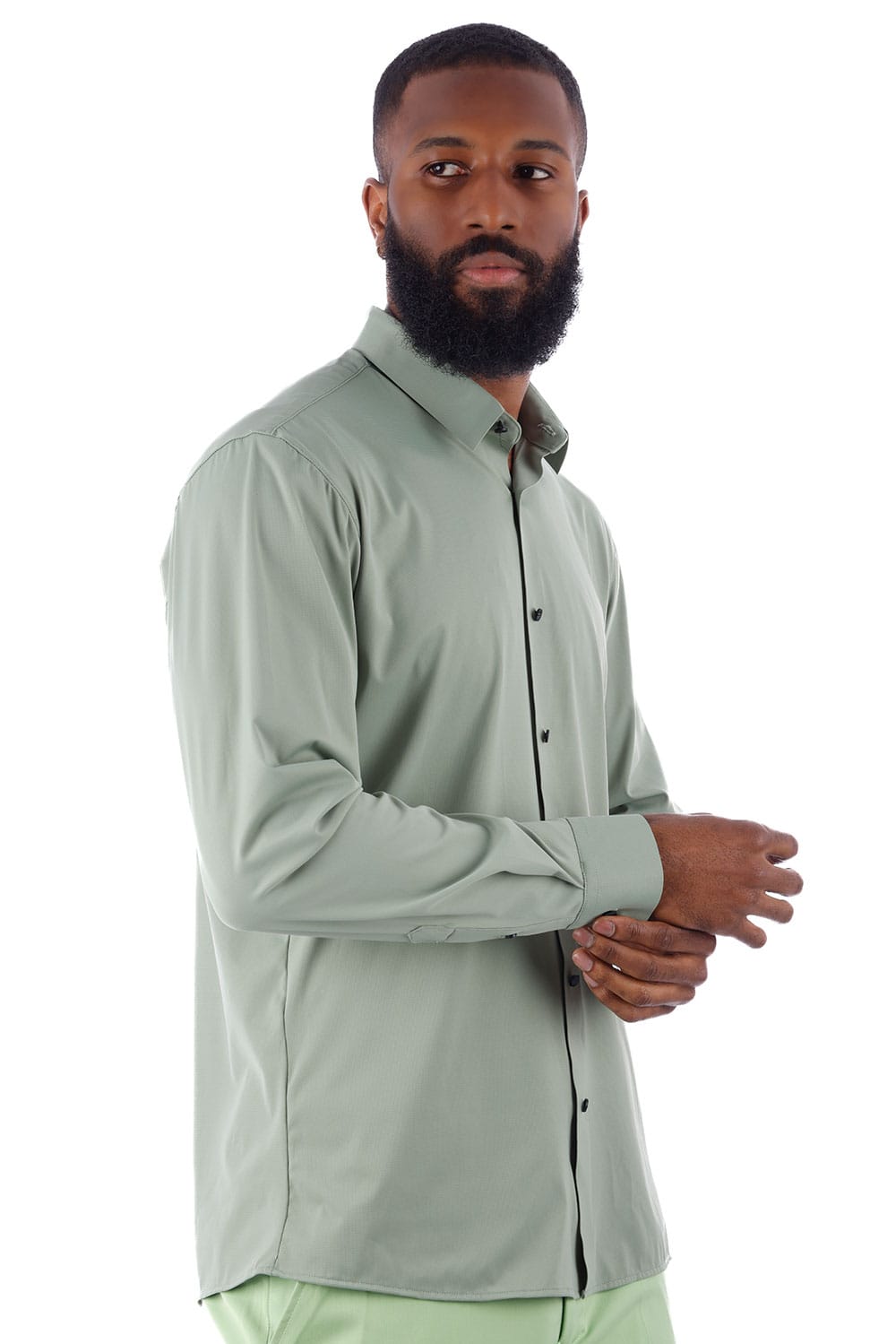 Men's Sage Stretch Dress Shirt - view 4