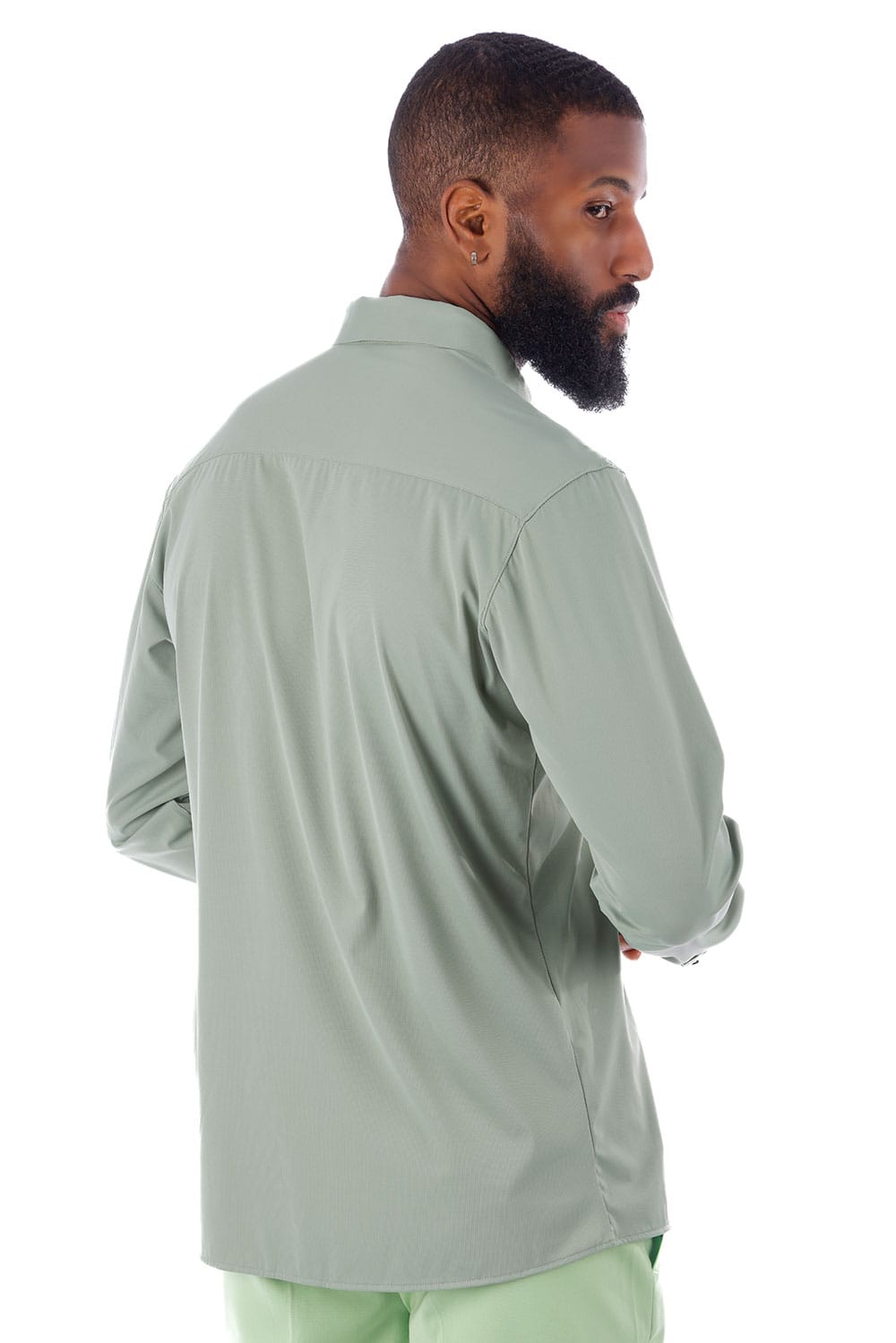 Men's Sage Stretch Dress Shirt - view 2