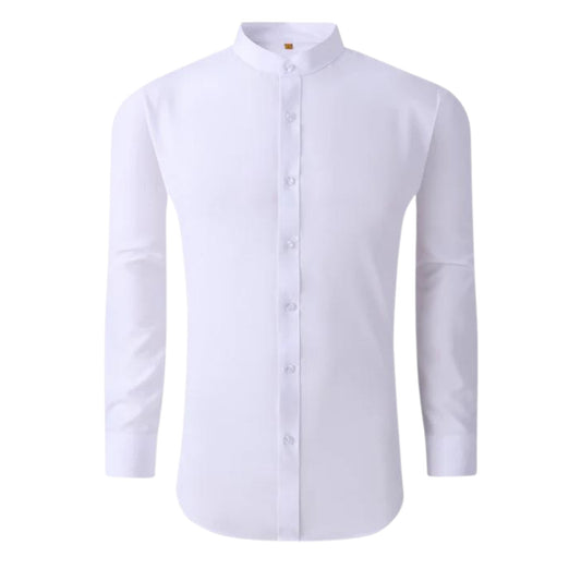Flex Tailor White 4-Way Stretch Dress Shirt - versatile, comfortable, and stylish."