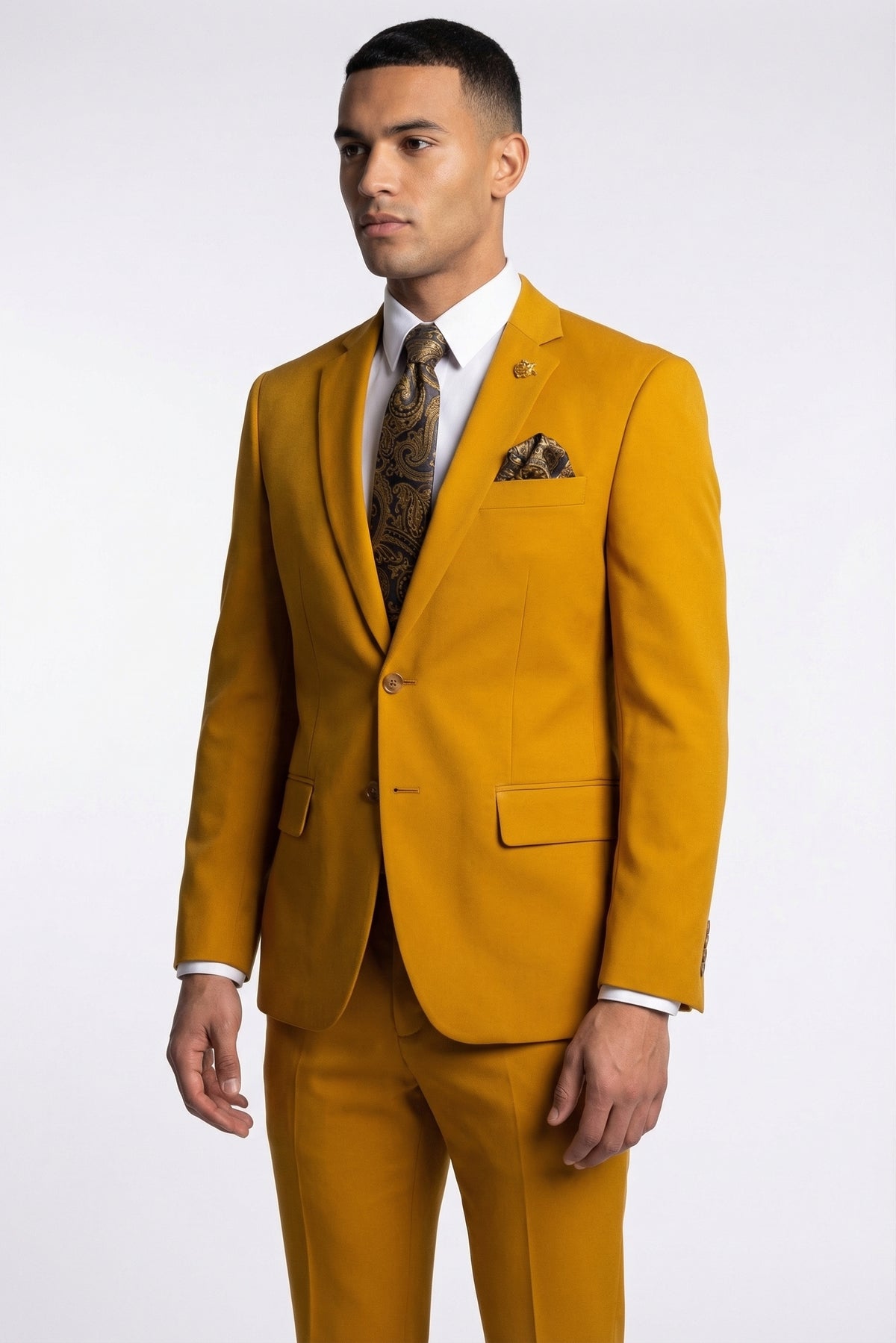 Men's Gold Motion Stretch Suit - view 1