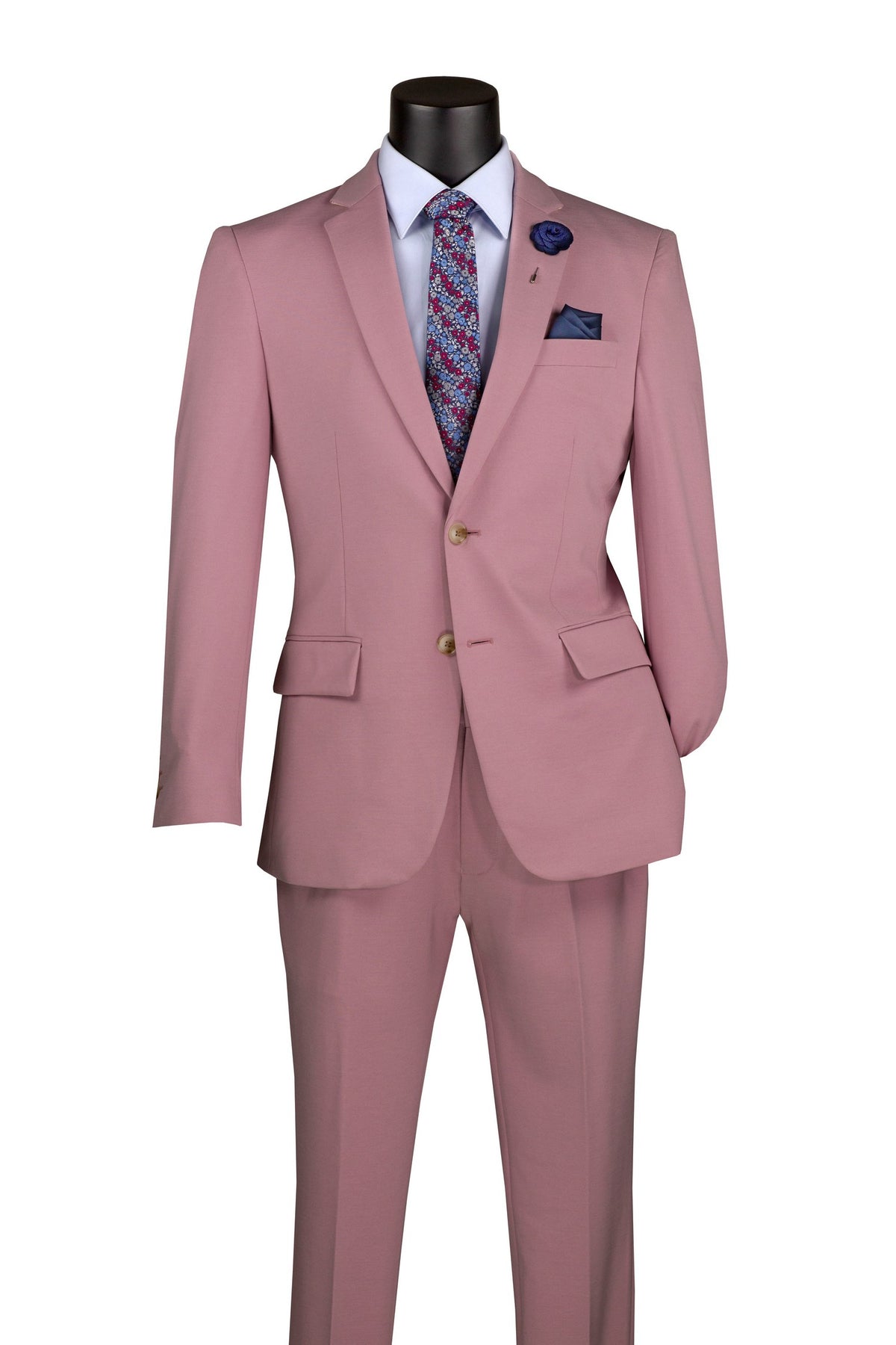 Men's Pink Motion Stretch Suit - view 2